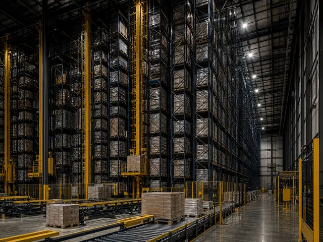 Automated storage and retrieval warehouse system